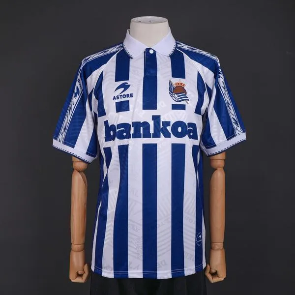 Camiseta de fútbol Real Sociedad 1994/95 LOCAL MANGA CORTA VERSION FAN